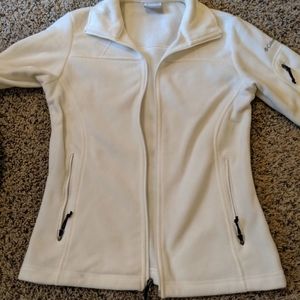 White Columbia jacket size s